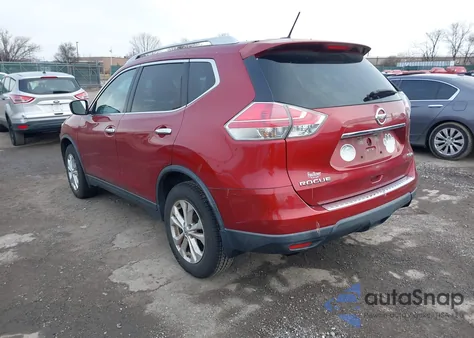 2015 Nissan Rogue Sv from USA, damaged, VIN KNMAT2MV2FP541676